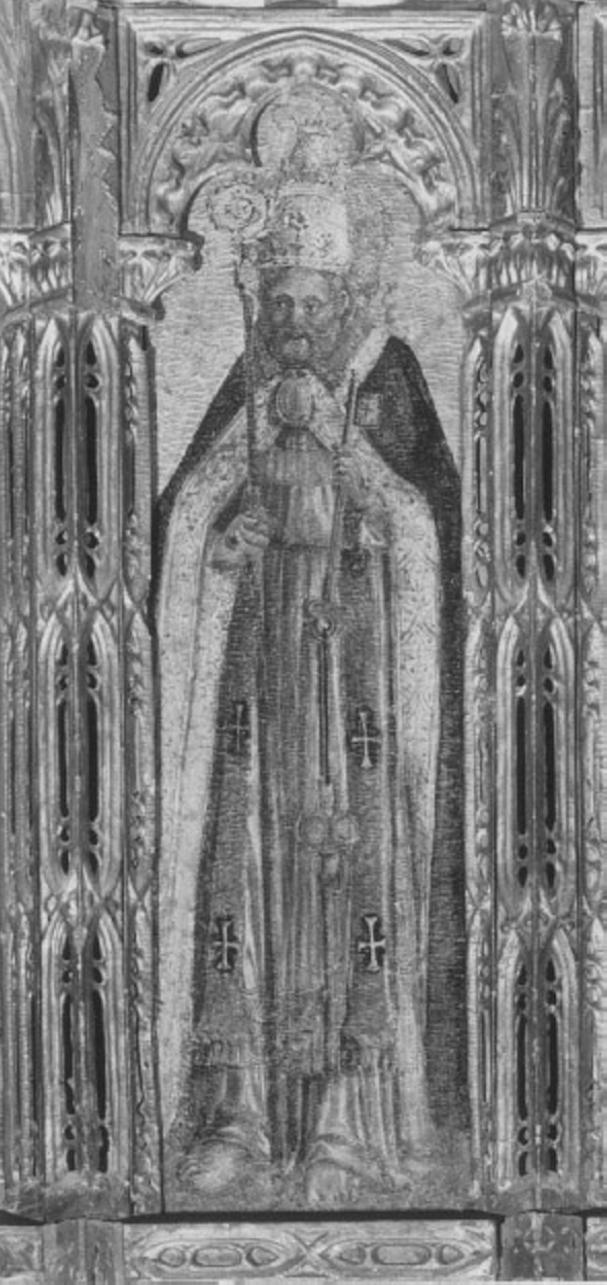 San Pietro (dipinto) di Squarcione Francesco (attribuito) (sec. XV)