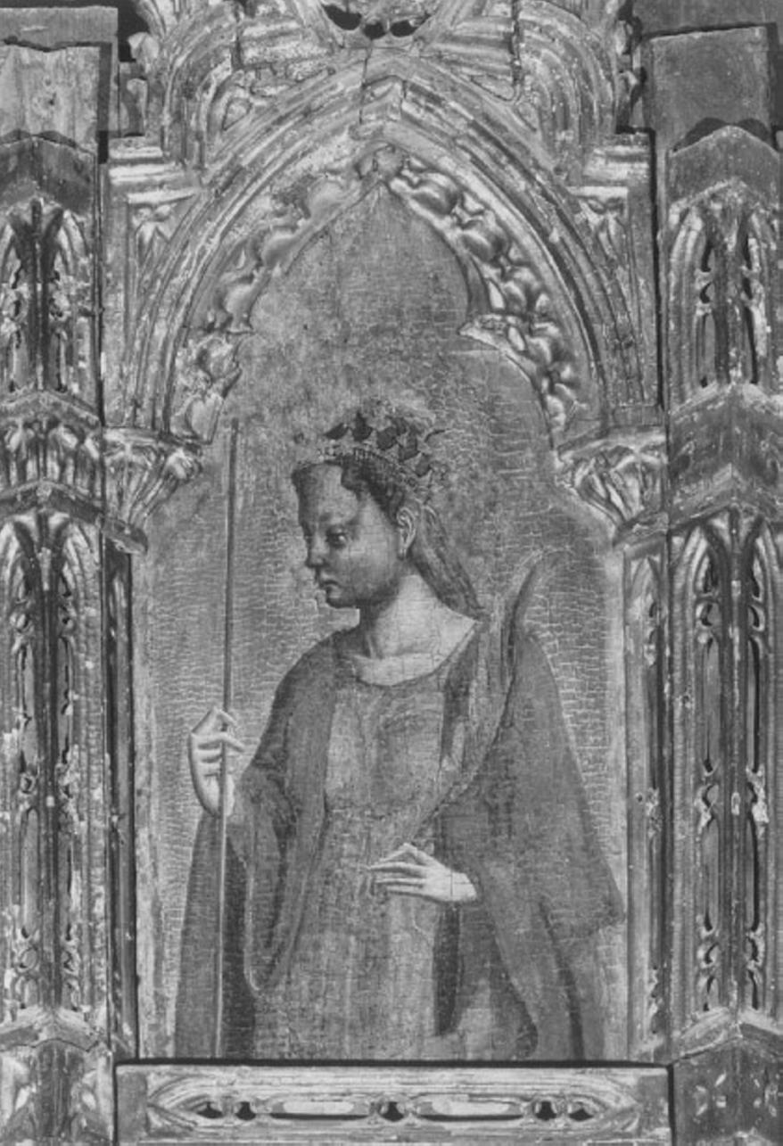 Sant'Orsola (dipinto) di Squarcione Francesco (attribuito) (sec. XV)