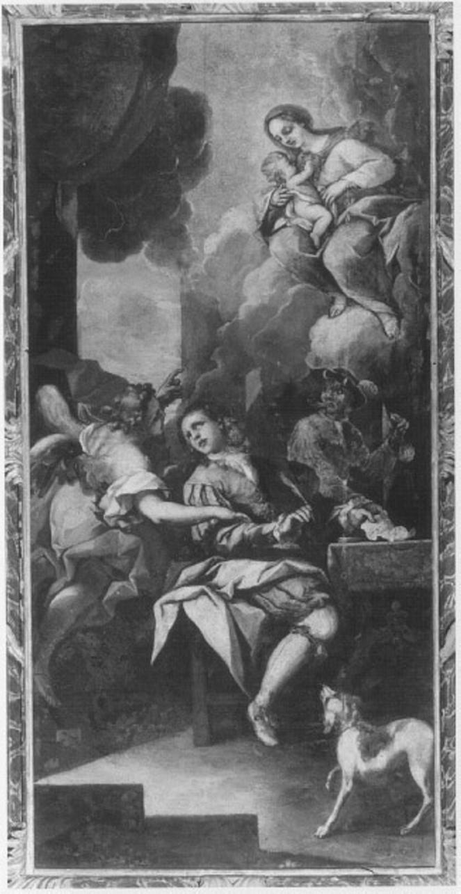 La conversione di un peccatore (dipinto) di Pasqualotto Costantino detto Costantini (sec. XVIII)