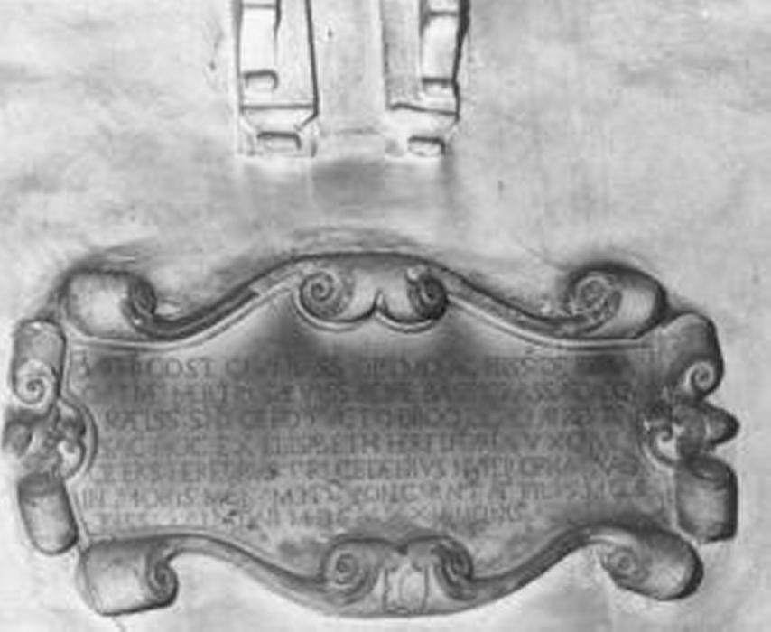 lapide - ambito vicentino (sec. XVII)