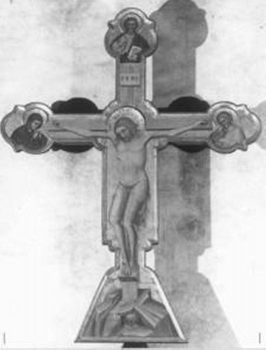 croce processionale di Guariento di Arpo (seconda metà sec. XIV)