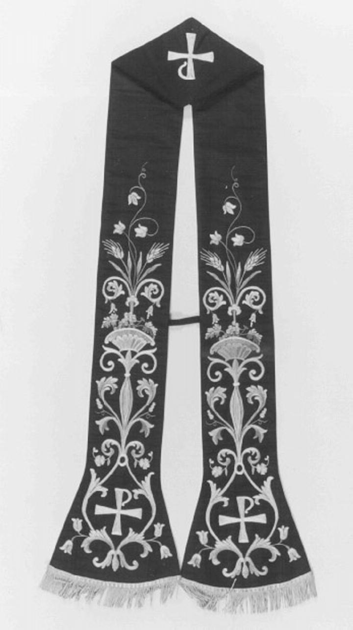 stola - ambito veneto (prima metà sec. XX)