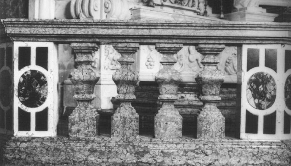 balaustrata di Merlin Domenico, Lunardi Francesco (secc. XVII/ XVIII)