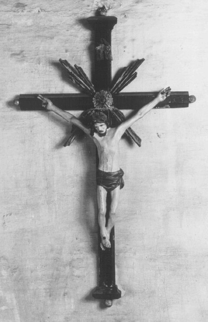 croce da parete - ambito veneto (sec. XIX)