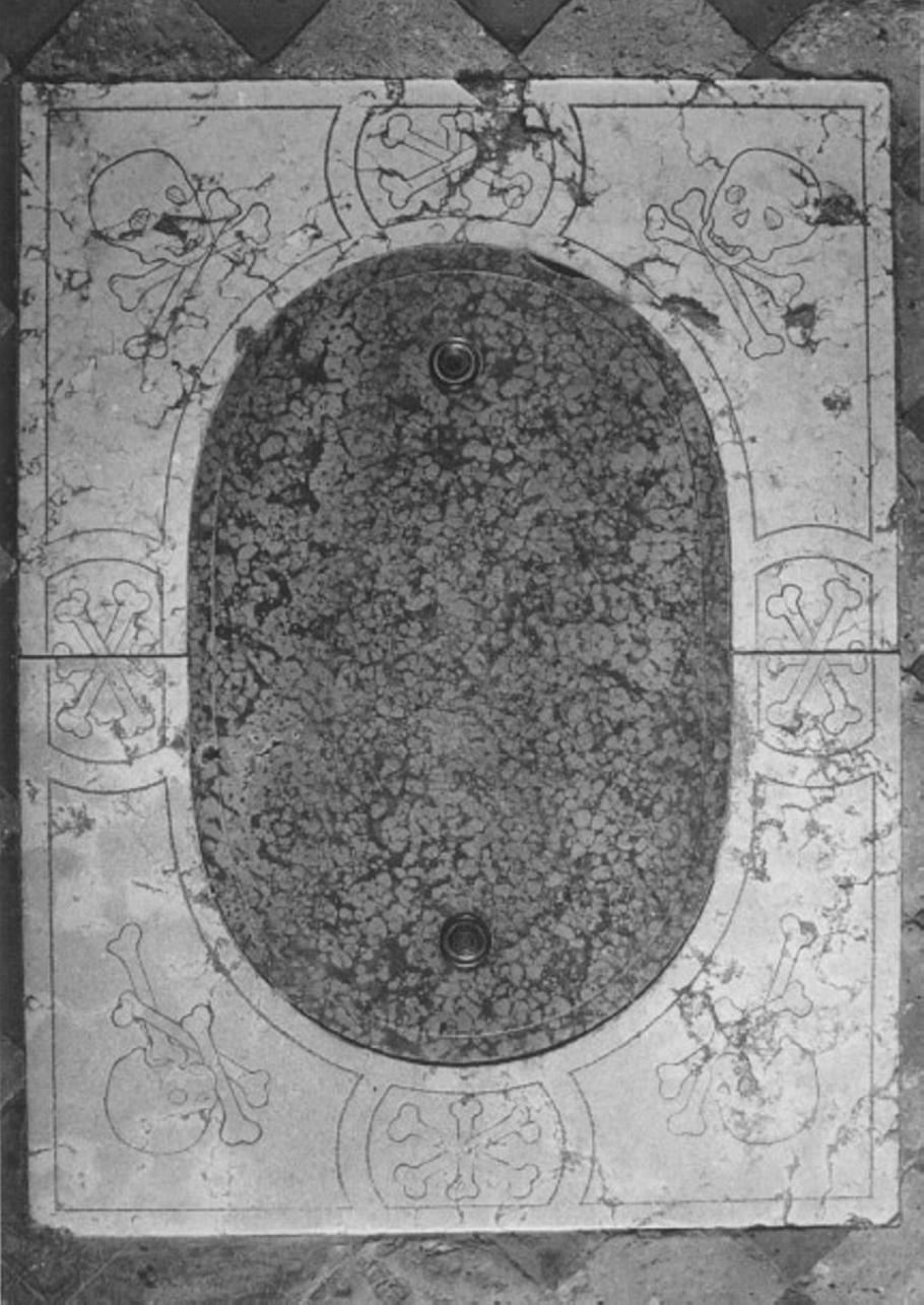lastra tombale - ambito veneto (sec. XVII)