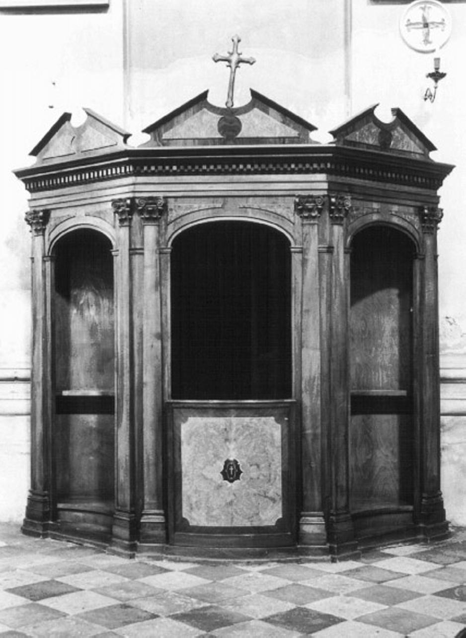 confessionale - ambito veneto (sec. XIX)