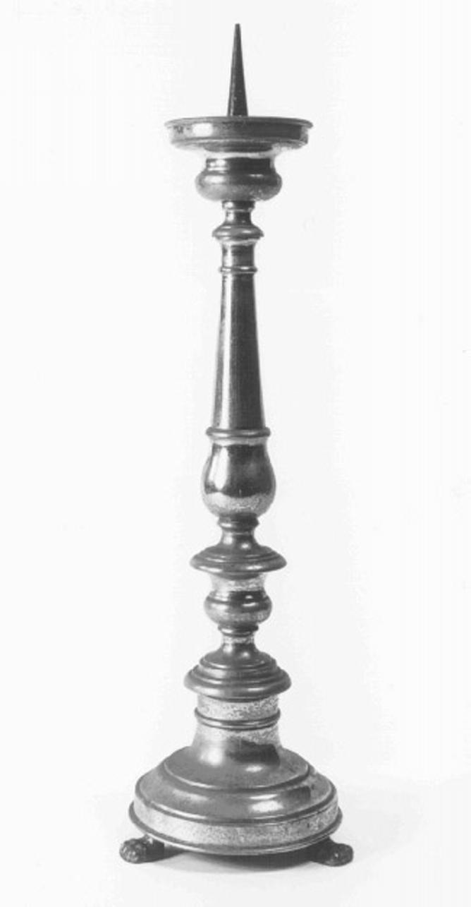 candelabro - ambito veneto (seconda metà sec. XVIII)