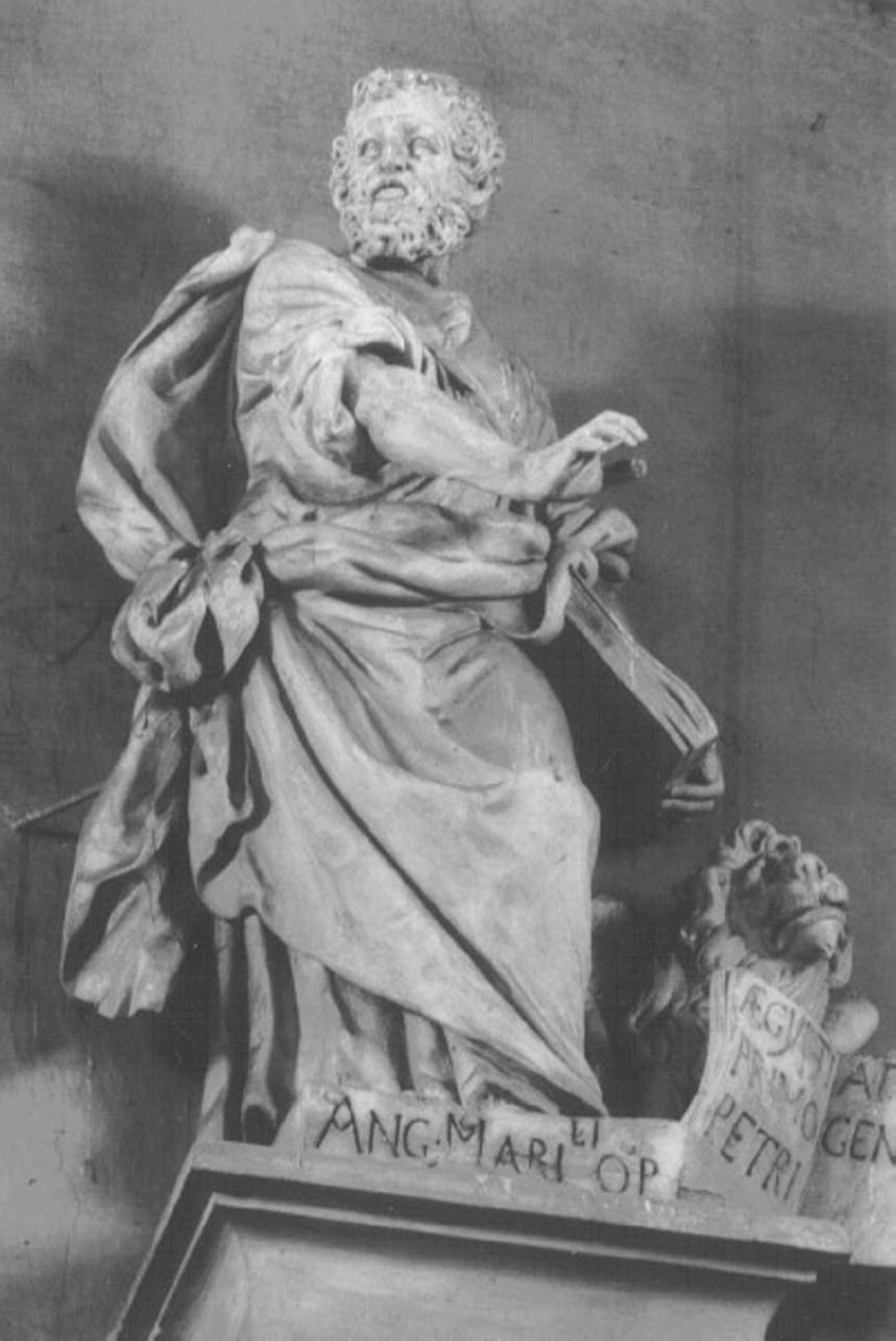 San Marco Evangelista (statua) di Marinali Angelo (secc. XVII/ XVIII)