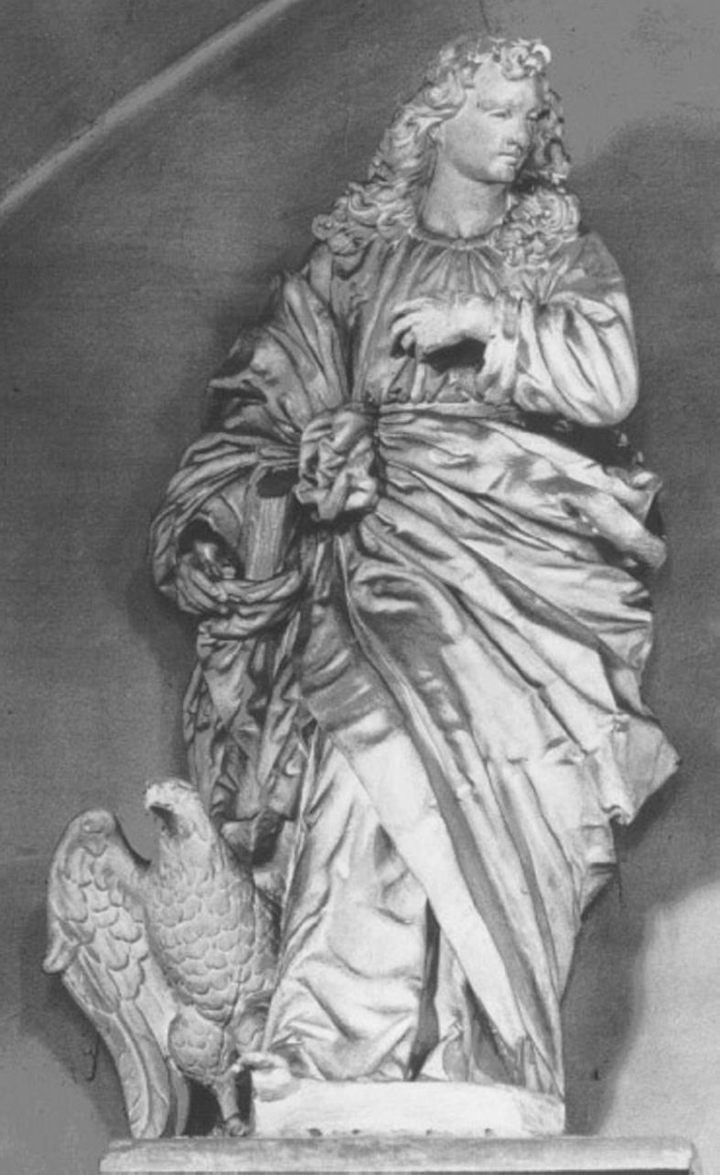 San Giovanni Evangelista (statua) di Marinali Angelo (secc. XVII/ XVIII)