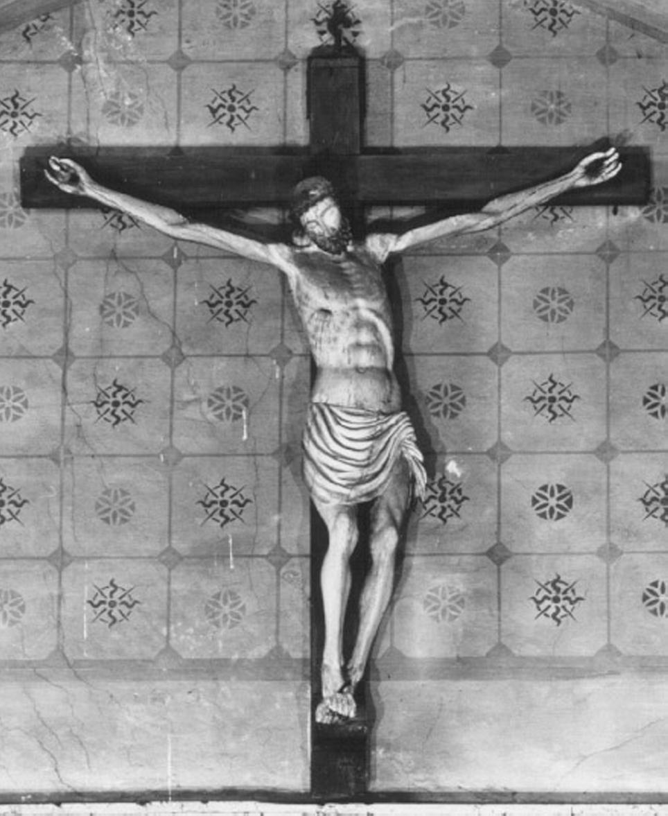 Cristo crocifisso (scultura) - ambito veneto (secc. XIV/ XV)