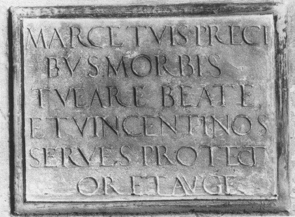 lapide - ambito veneto (sec. XV)