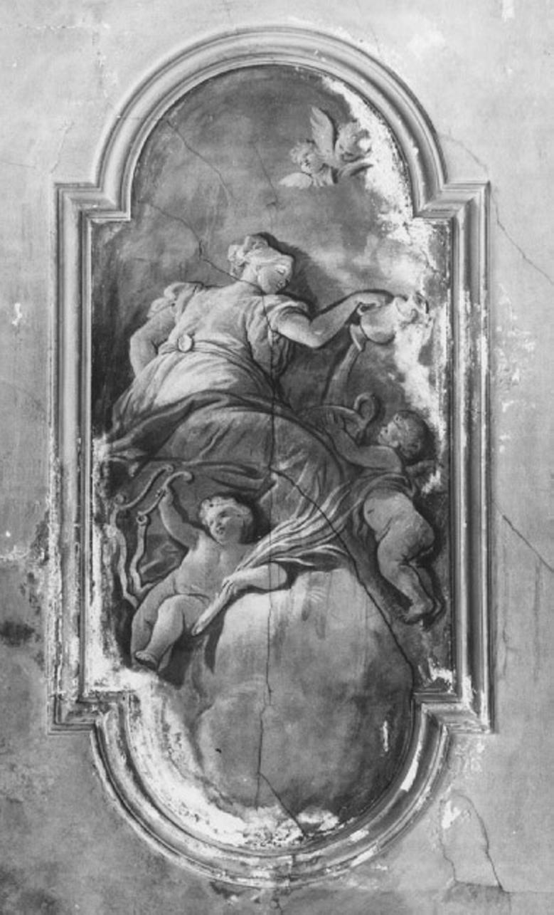 Temperanza (dipinto) di Scajario Giovanni, Canal Giambattista, Zugno Francesco (bottega), Golini Giulio detto Golinetto (sec. XVIII)