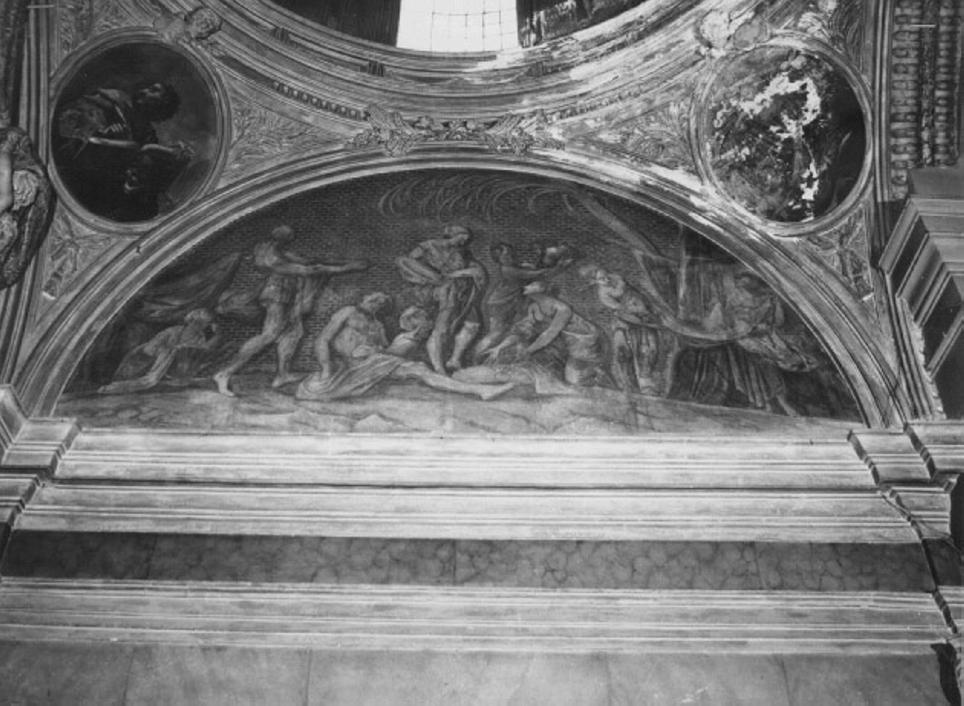 caduta della manna (dipinto) di Stazio Abbondio, Mazzetti Carpoforo detto Tencalla (sec. XVIII)