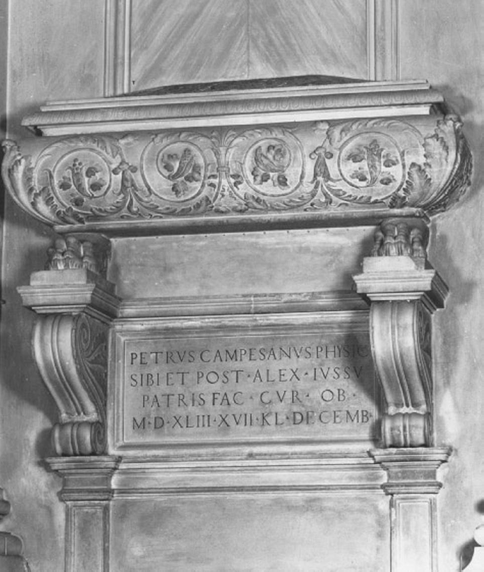 sarcofago - ambito veneto (sec. XVI)
