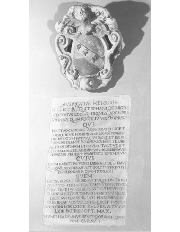 lapide - ambito vicentino (sec. XVII)