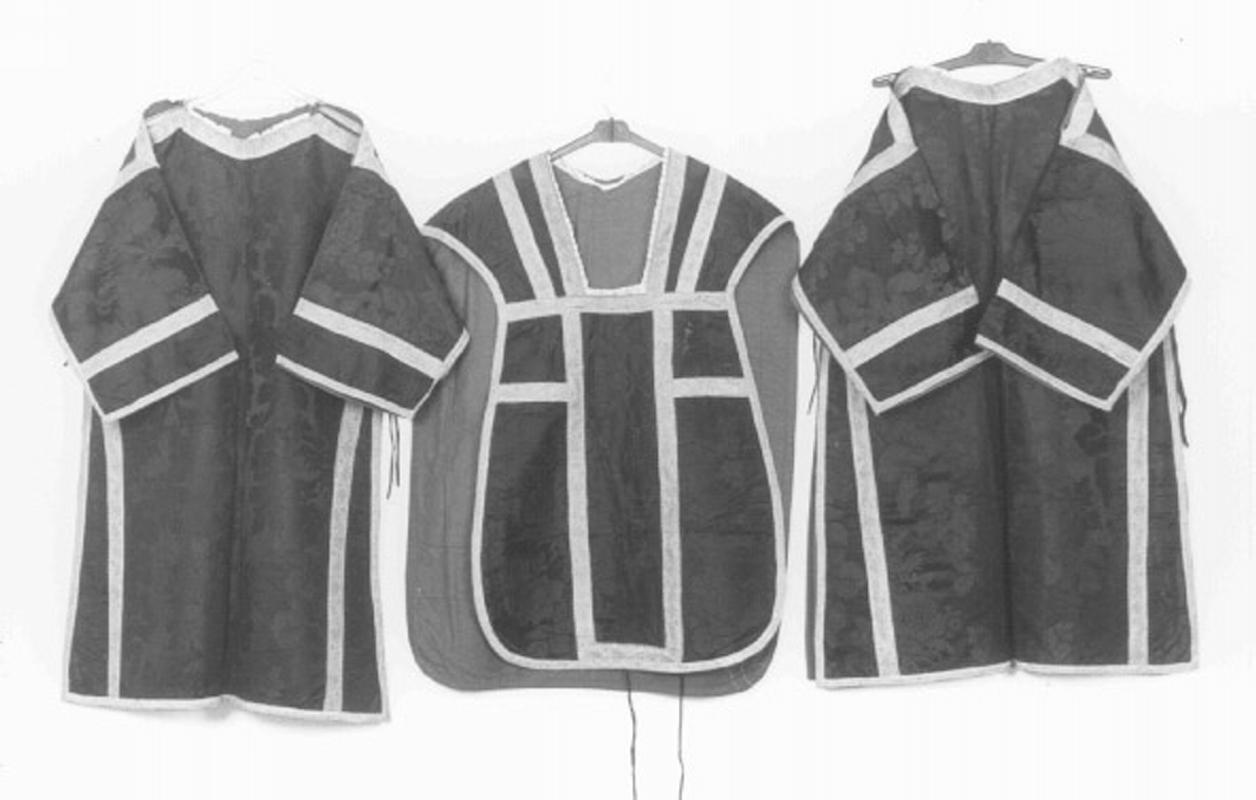 paramento liturgico - in terzo - ambito vicentino (sec. XX)