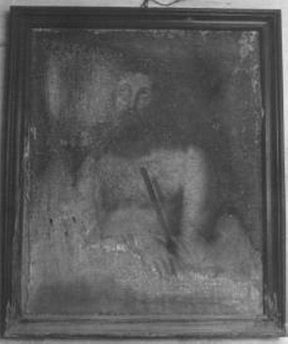 Cristo crocifisso dolente (dipinto) - ambito veneto (sec. XIX)