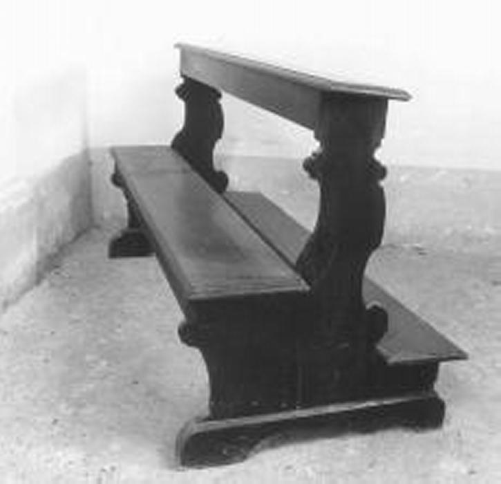 banco da chiesa - ambito vicentino (sec. XIX)