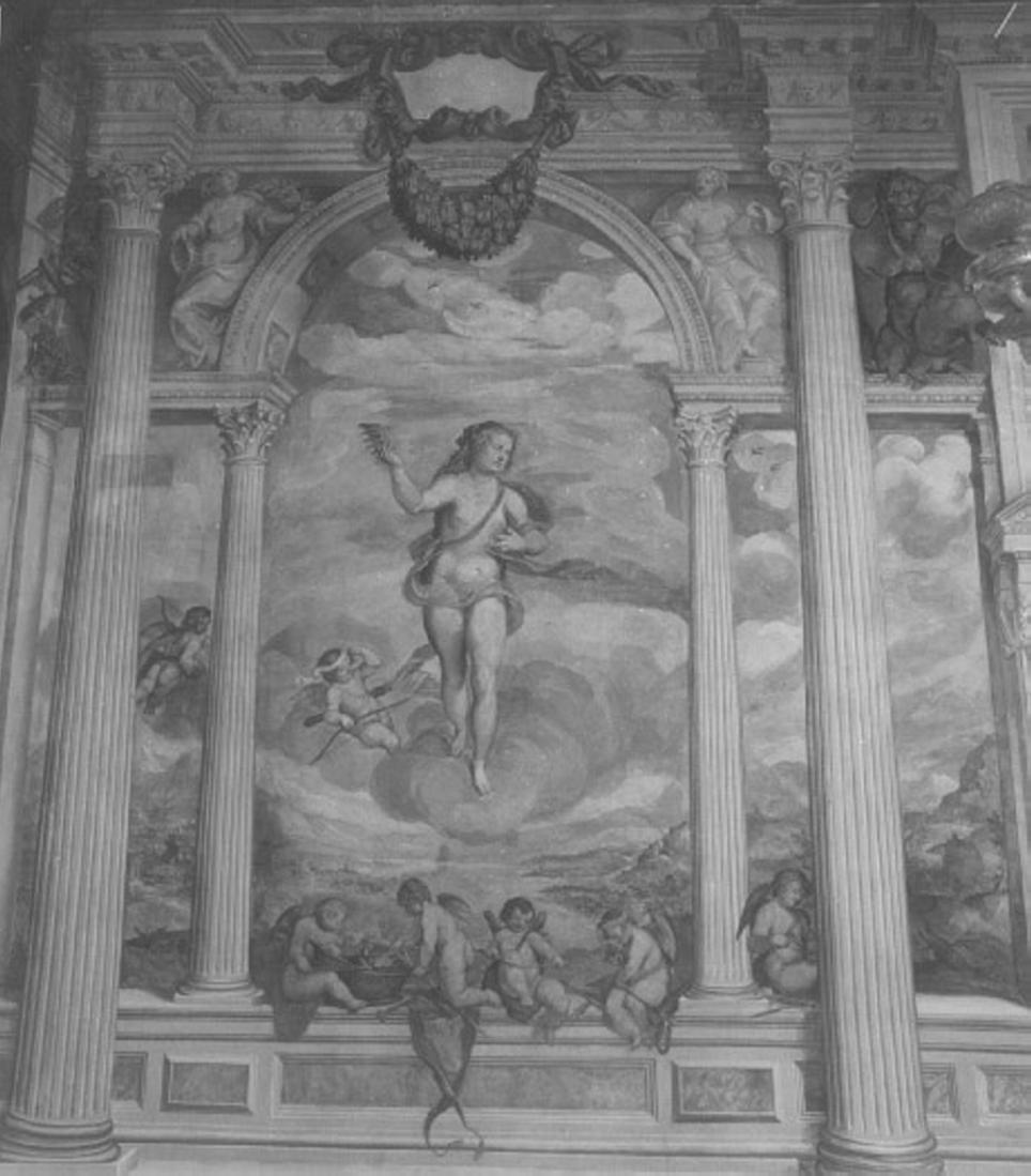 Venere (dipinto) di Vassillacchi Antonio detto Aliense, De Ferrari Antonio detto Foler (attribuito) (fine/inizio secc. XVI/ XVII)