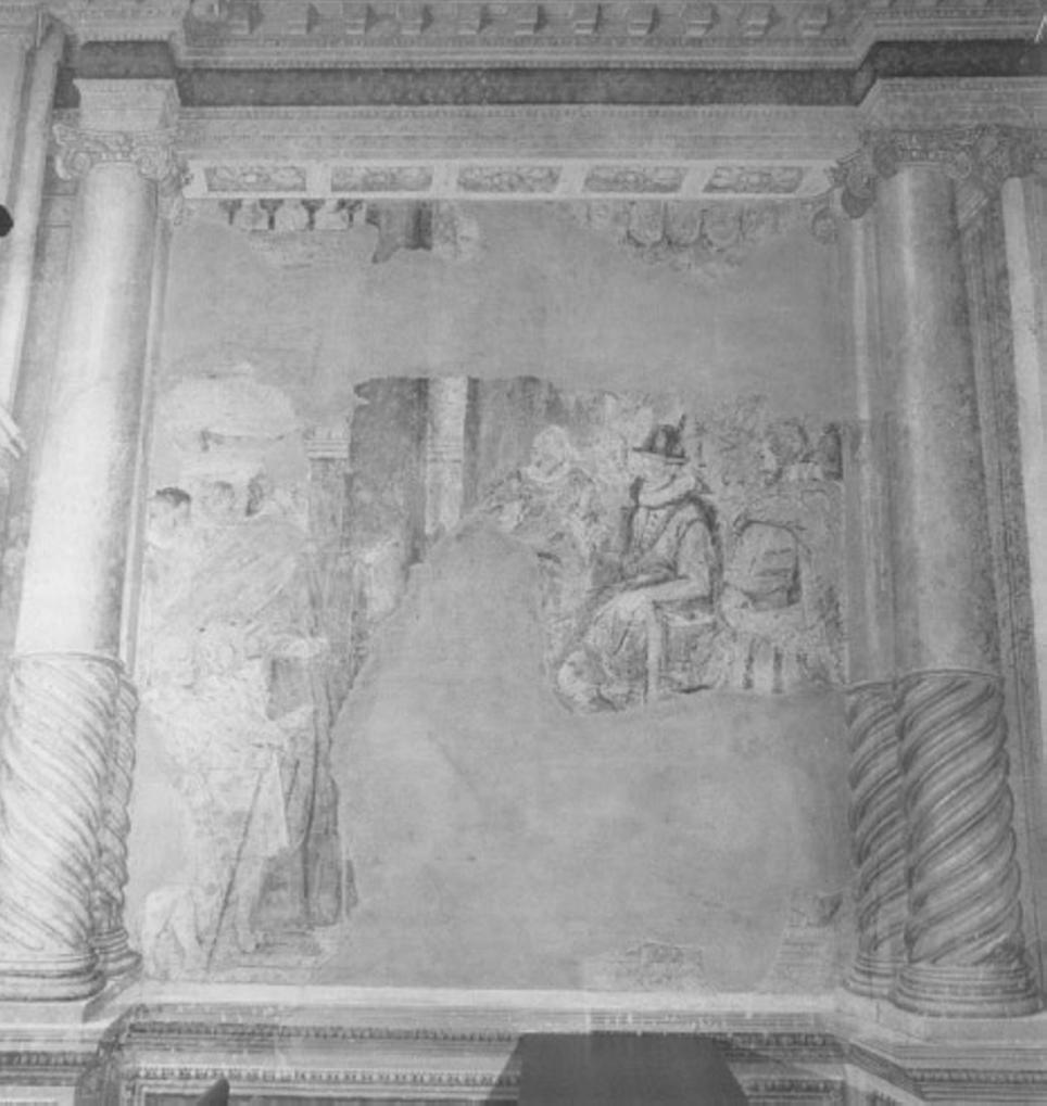 figura femminile (dipinto) - ambito veneto (seconda metà sec. XVII)