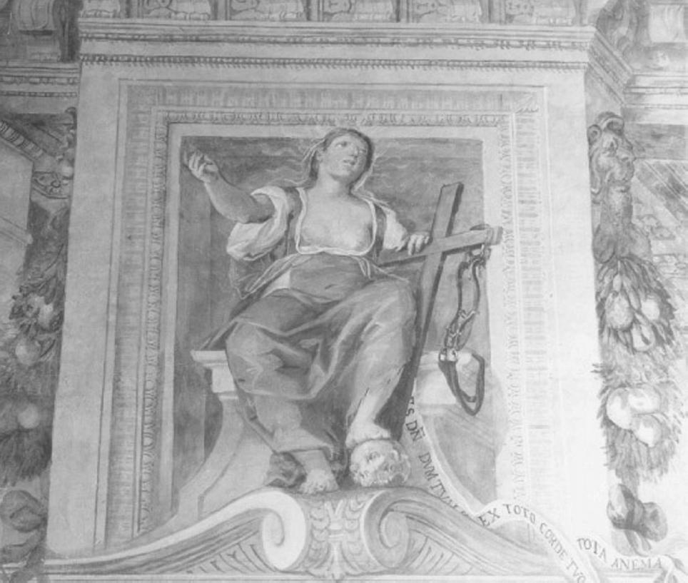 Obbedienza (dipinto) di De Ferrari Antonio detto Foler (attribuito) (fine sec. XVI)