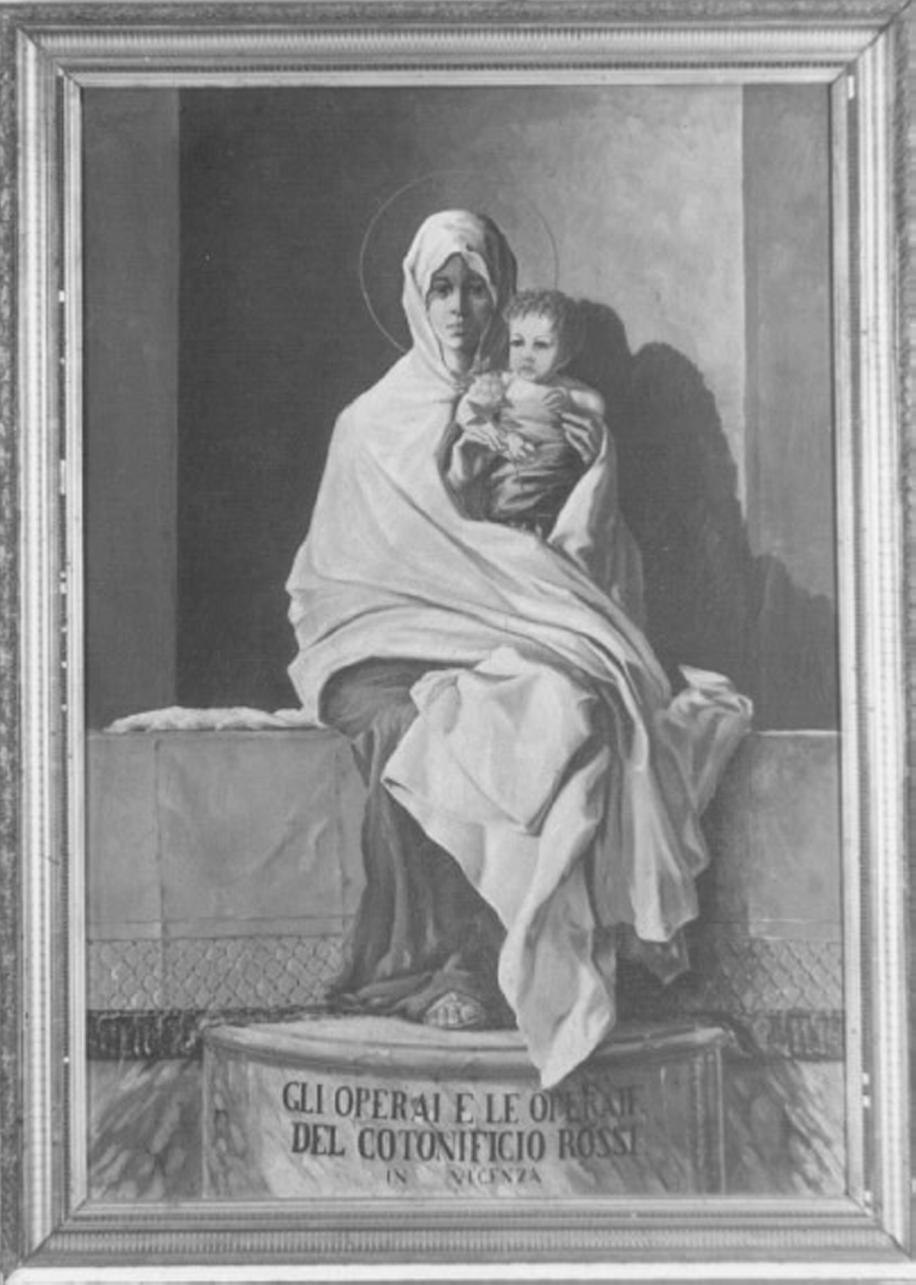 Madonna con Bambino (dipinto) - ambito veneto (primo quarto sec. XX)