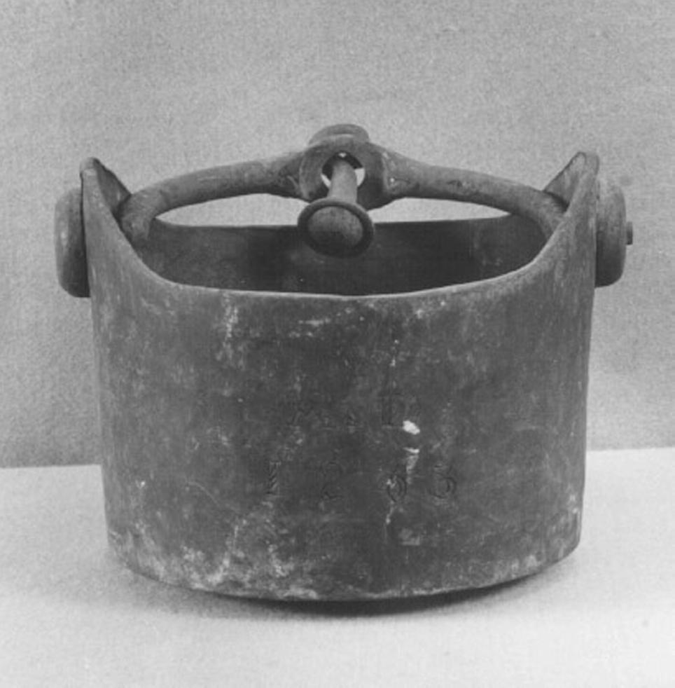 secchiello - ambito veneto (sec. XIX)