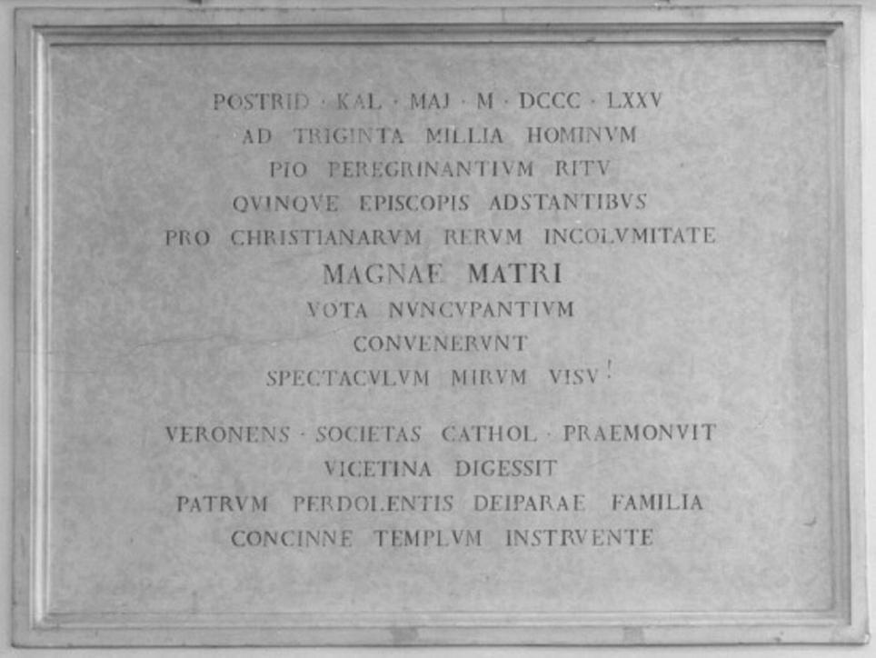 lapide - ambito veneto (sec. XIX)