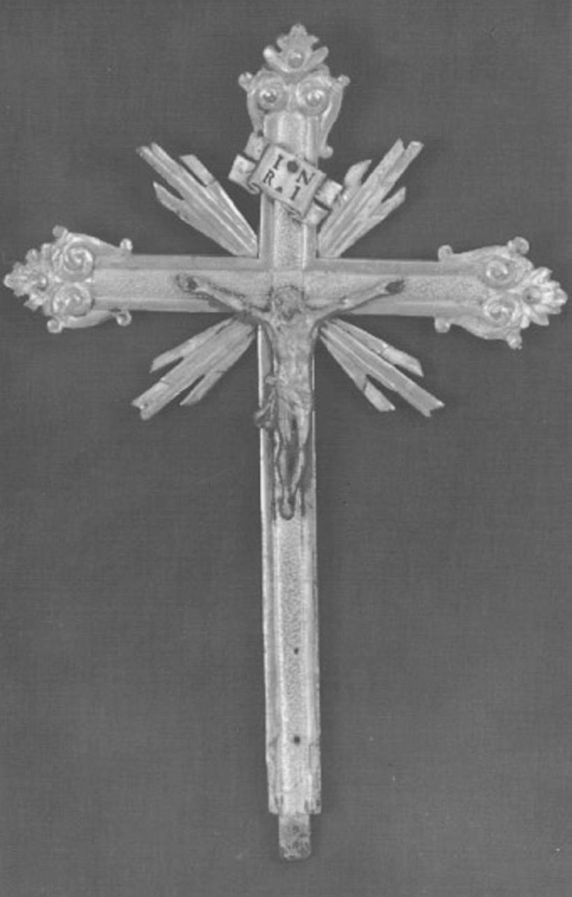 croce da tavolo - ambito veneto (seconda metà sec. XVIII)