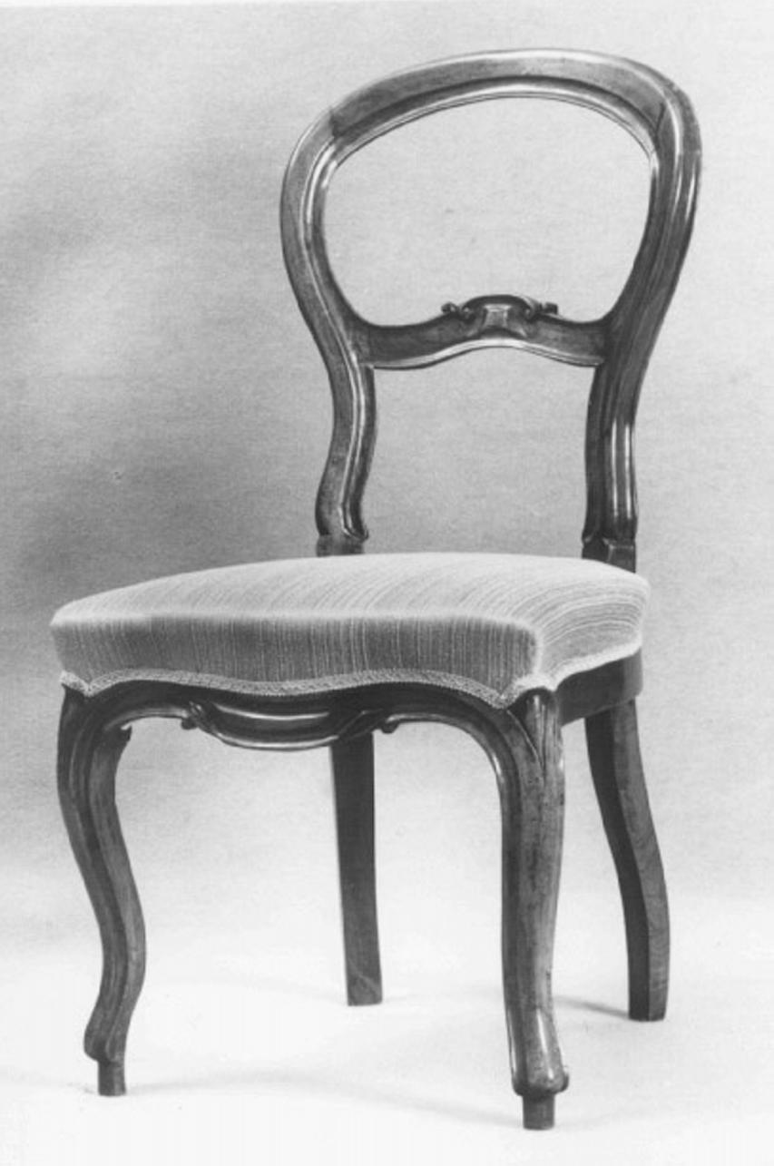 sedia - ambito veneto (sec. XIX)