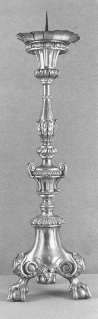 candelabro - ambito veneto (secc. XVIII/ XIX)