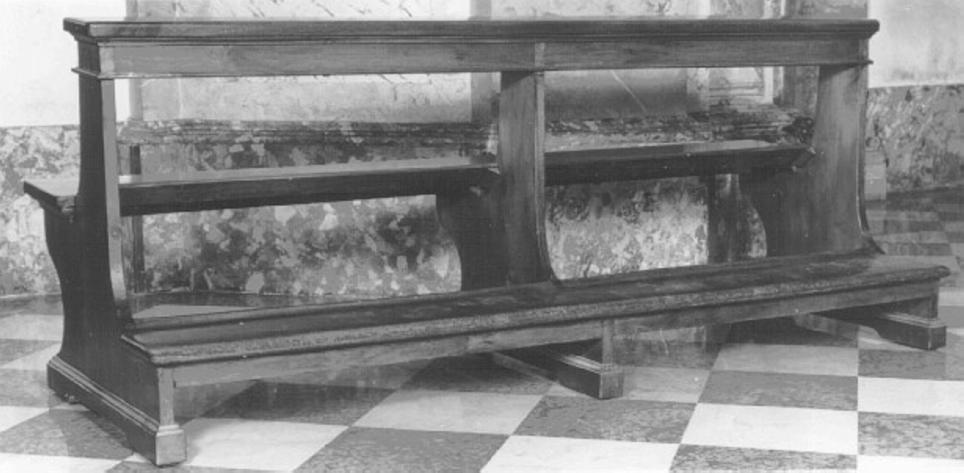 banco da chiesa - ambito veneto (primo quarto sec. XX)