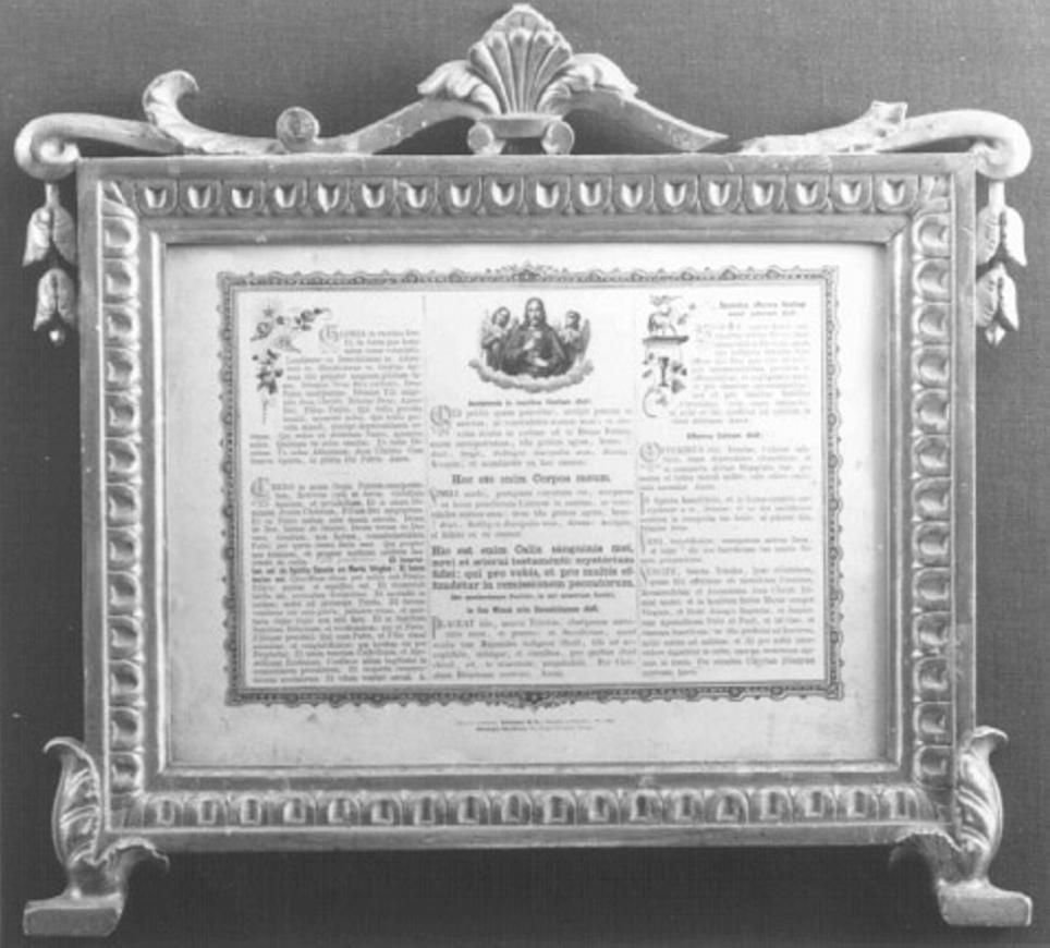 cartagloria - ambito veneto (seconda metà sec. XIX)