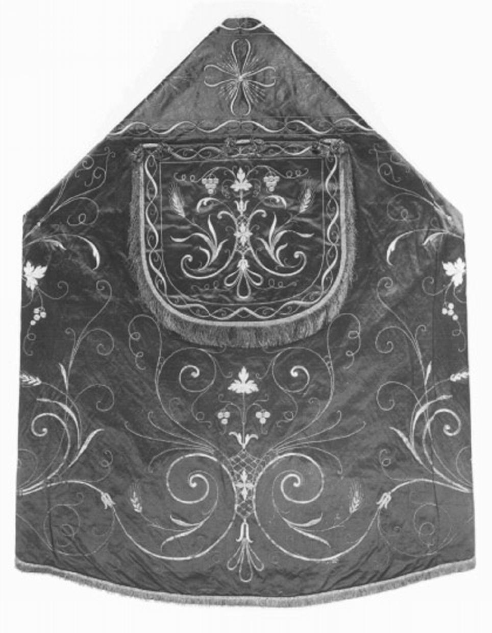 piviale, elemento d'insieme - ambito veneto (sec. XX)