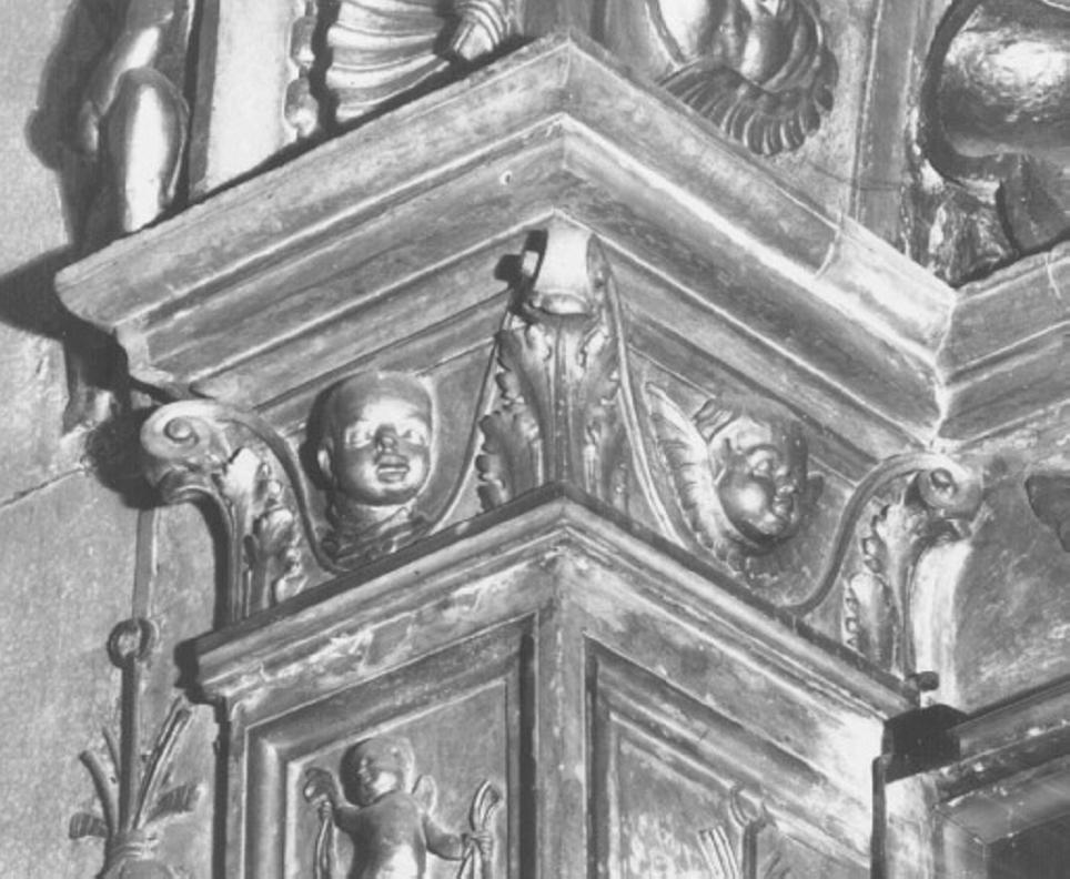 capitello, serie di Lamberti Alvise Da Montagnana (attribuito) (secc. XV/ XVI)
