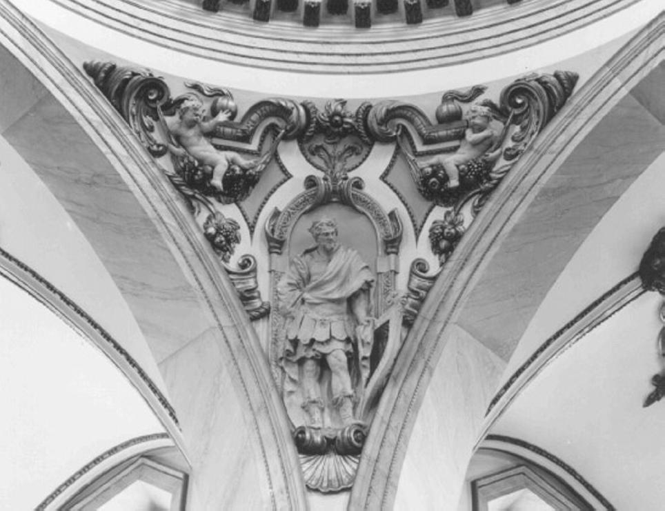 decorazione plastica, elemento d'insieme di Marinali Orazio (scuola) (sec. XVIII)