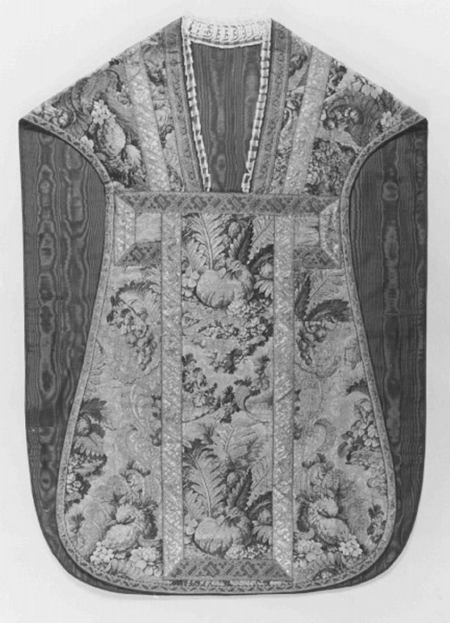 pianeta, elemento d'insieme - ambito veneto (primo quarto sec. XVIII)