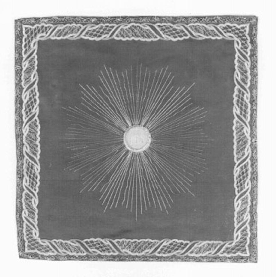 velo di calice, elemento d'insieme - ambito veneto (primo quarto sec. XX)