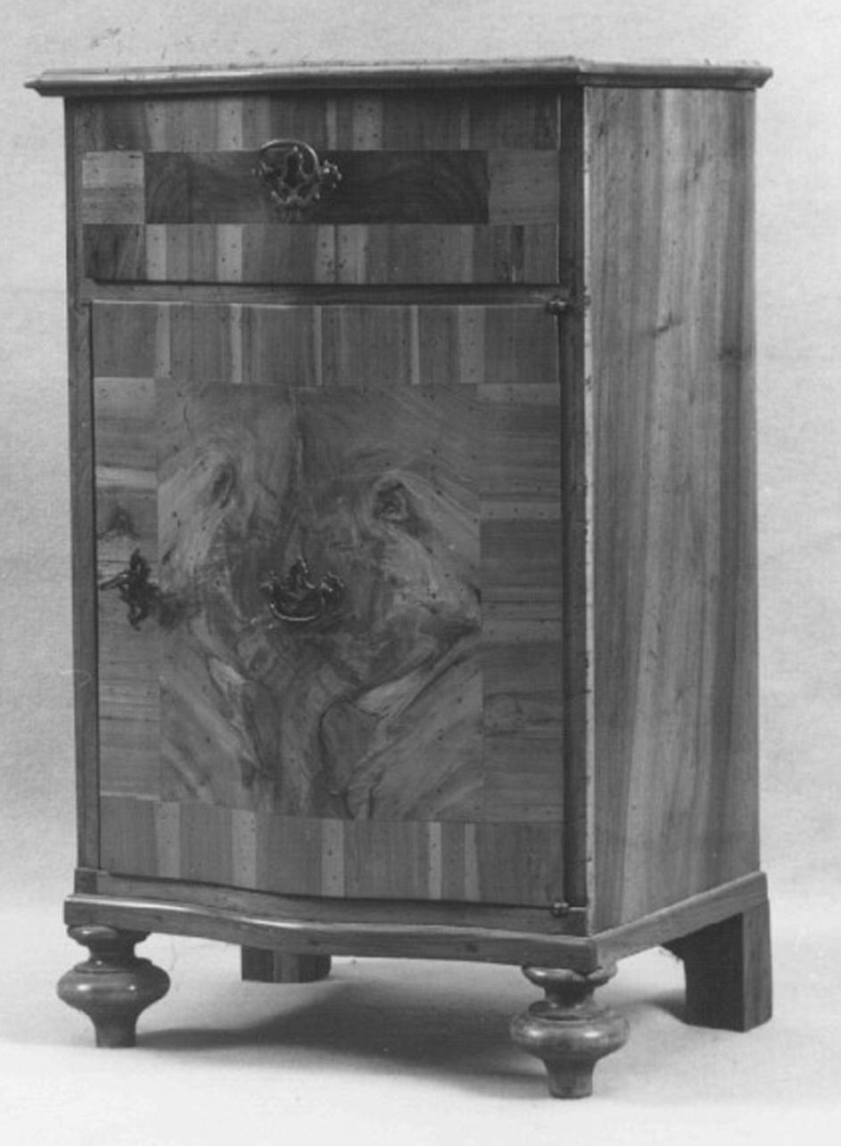 comodino, insieme - bottega veneta (seconda metà sec. XVIII)