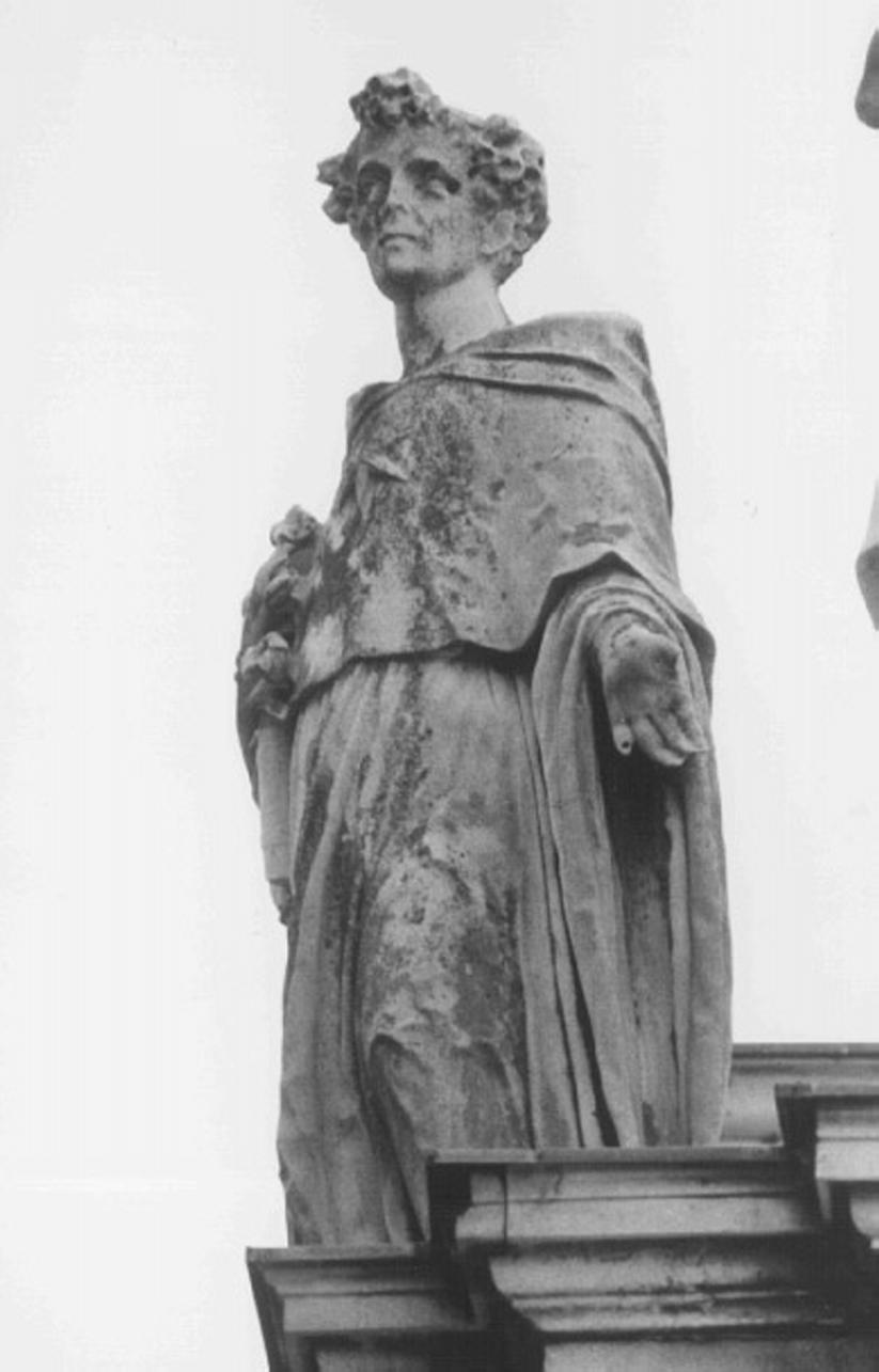 Sant'Antonio da Padova (statua, elemento d'insieme) di Marinali Orazio (bottega) (secc. XVII/ XVIII)
