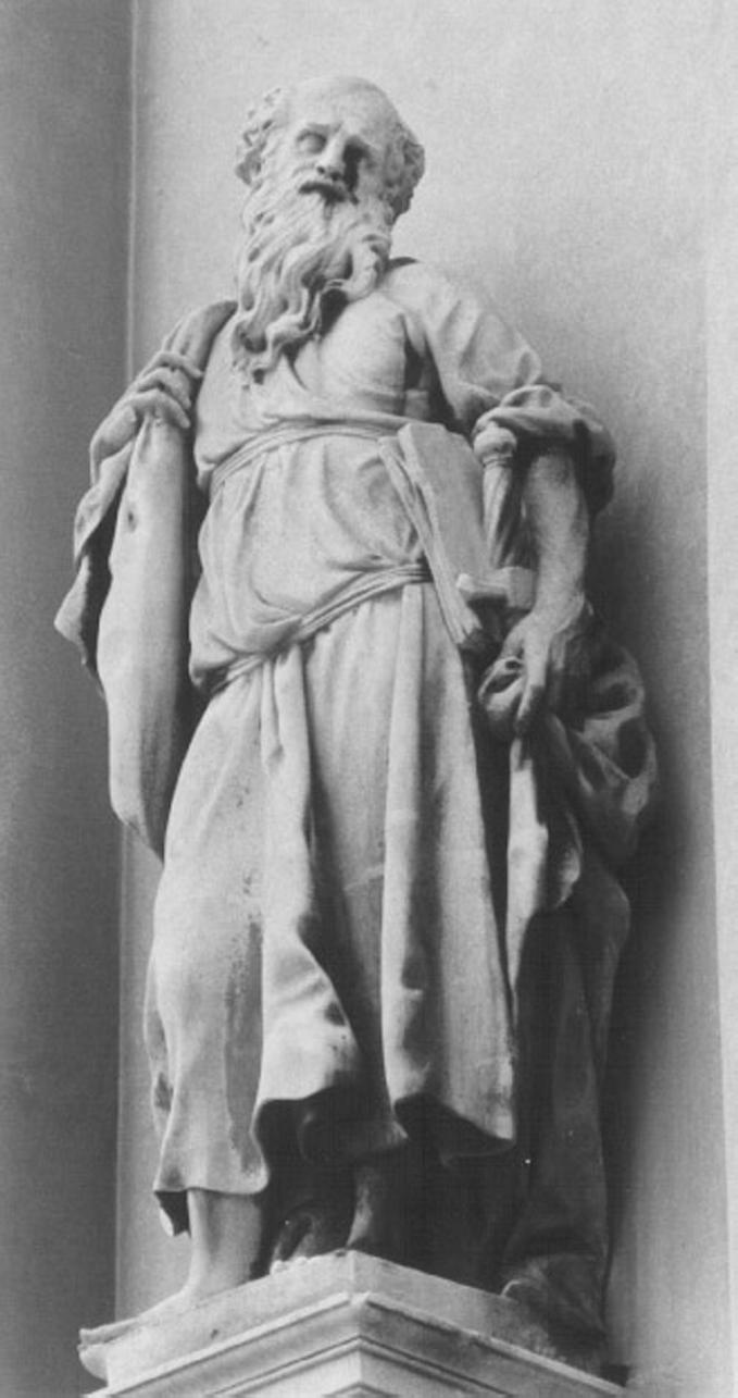 San Paolo Apostolo (statua, elemento d'insieme) di Marinali Orazio (attribuito) (secc. XVII/ XVIII)