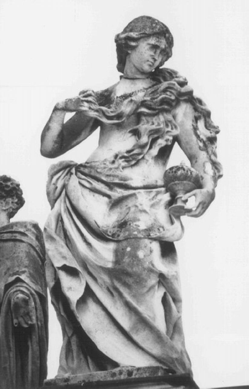 Santo (statua, elemento d'insieme) di Marinali Orazio (attribuito) (secc. XVII/ XVIII)