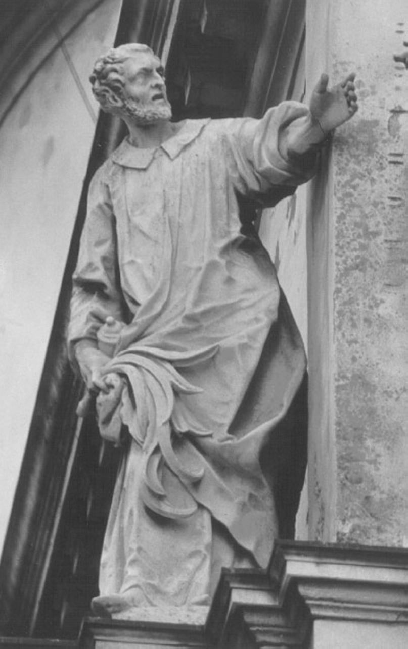 statua, elemento d'insieme di Marinali Orazio (attribuito) (secc. XVII/ XVIII)