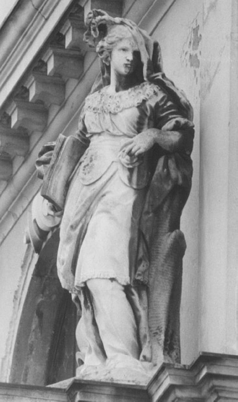 Sibilla Delfica (statua, elemento d'insieme) di Marinali Orazio (e aiuti) (secc. XVII/ XVIII)