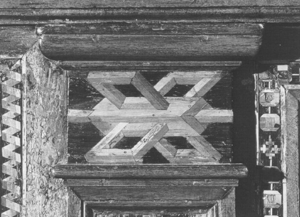 motivo decorativo (decorazione a intarsio, elemento d'insieme) di Maestro Luca da Como, Maestro Leonzio (sec. XVI)