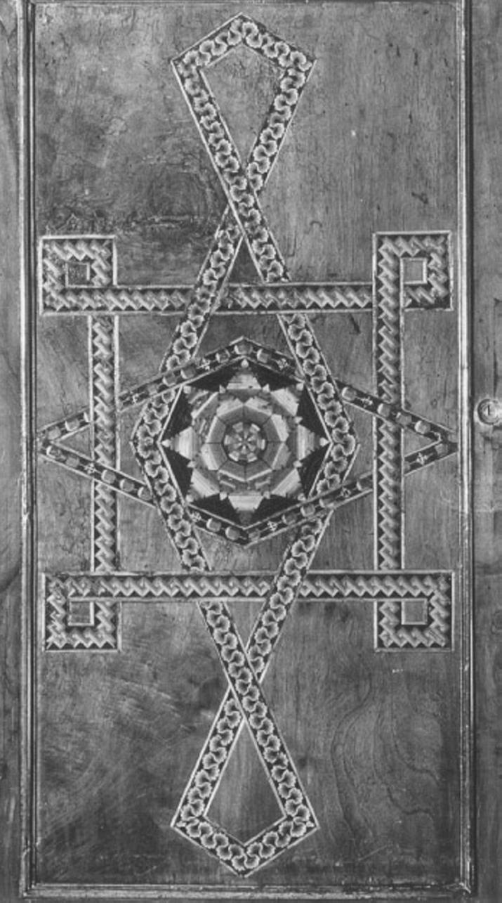 motivo decorativo (decorazione a intarsio, elemento d'insieme) di Maestro Luca da Como, Maestro Leonzio (sec. XVI, sec. XIX)