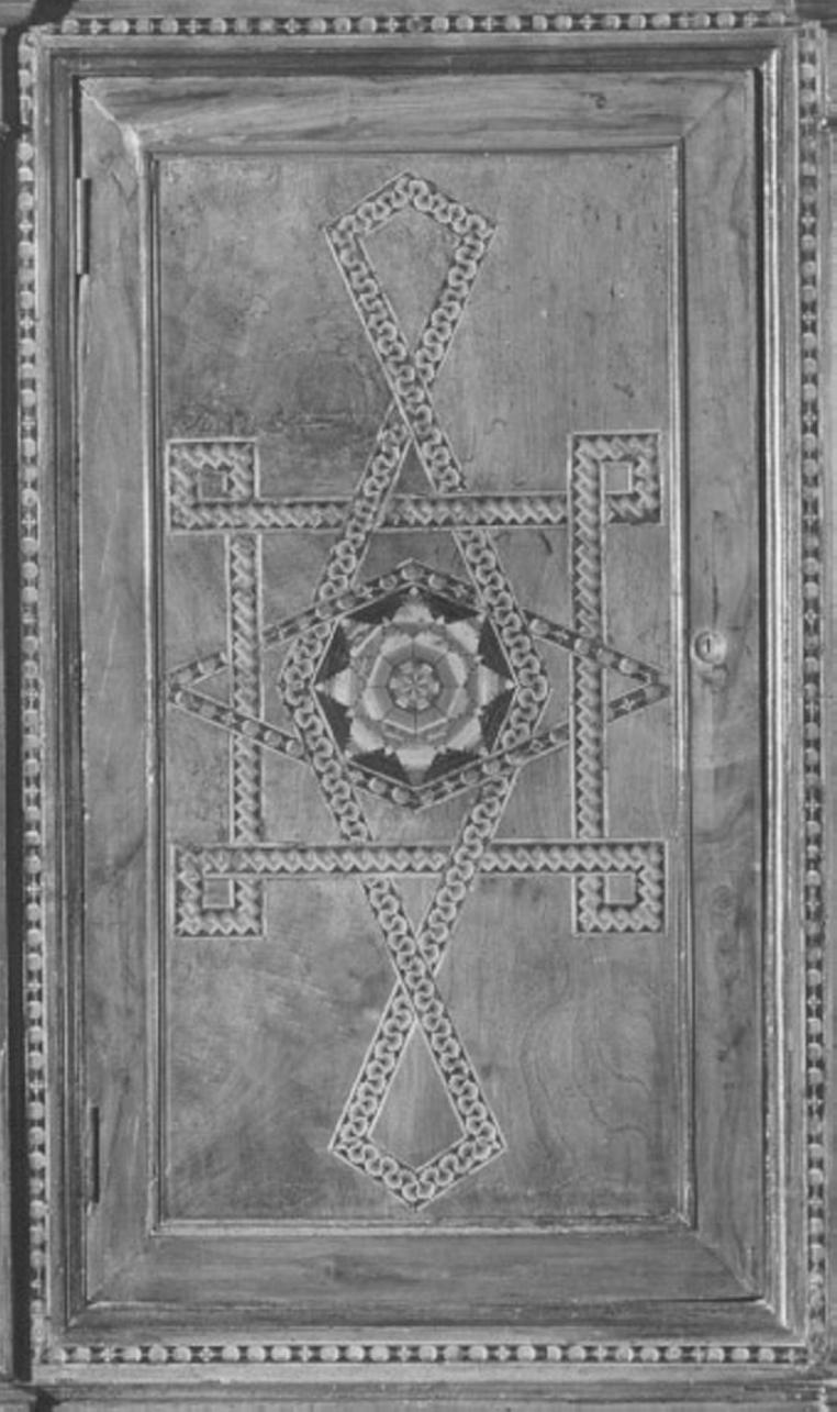 motivo decorativo (decorazione a intarsio, elemento d'insieme) di Maestro Luca da Como, Maestro Leonzio (sec. XVI)