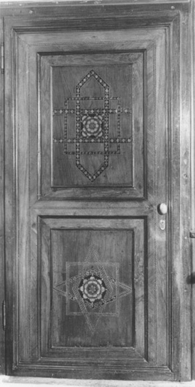 porta, elemento d'insieme - produzione veneta (sec. XIX)