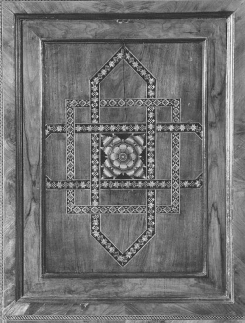 motivo decorativo (decorazione a intarsio, elemento d'insieme) di Maestro Luca da Como, Maestro Leonzio (sec. XVI, sec. XIX)