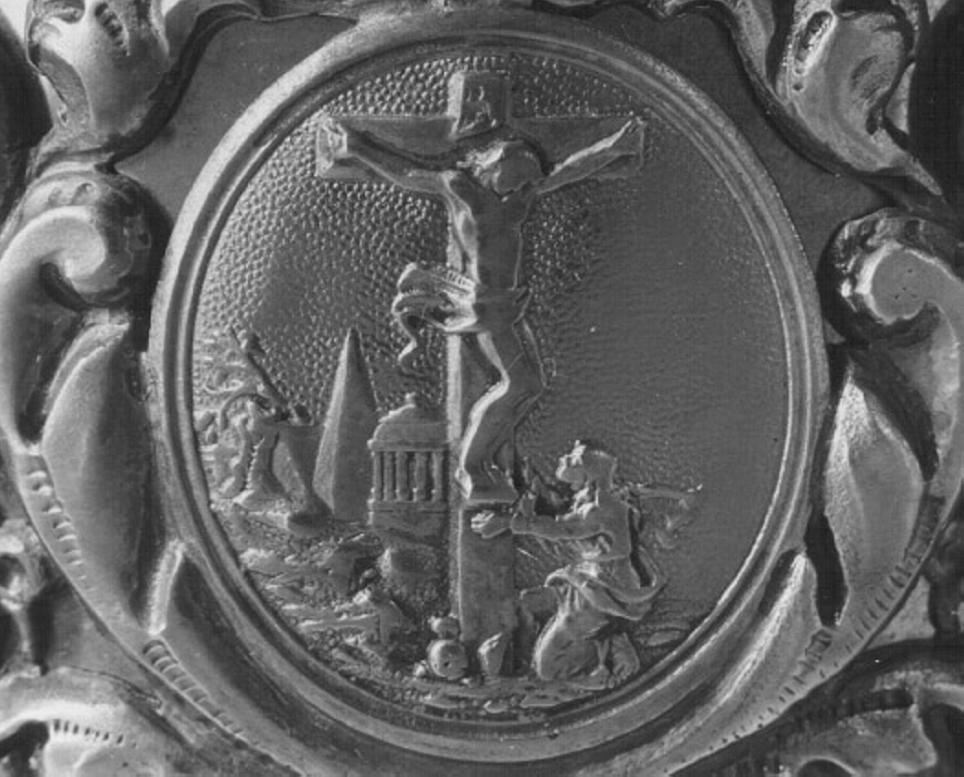 crocifissione (rilievo, elemento d'insieme) - bottega milanese (sec. XIX)